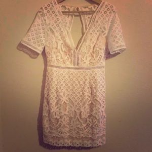 White Lace Dress